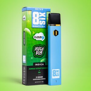 Acquista Dough Boys Delta-9 THC 2G Vape monouso (Jungle Scout Cookies) in Italia