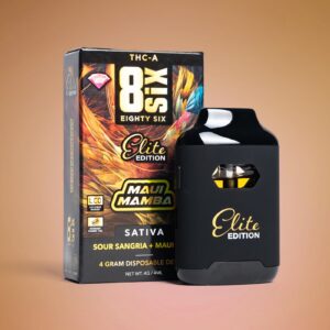 Acquista online Maui Mamba Elite Edition THCa 4G monouso Vape (Sour Sangria)