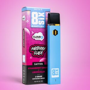 Acquista Pinkberry Slush Delta-9 THC 2G monouso Vape (Strawberry Cough) vicino a me